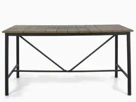 Apple Bee | Bartafel Milou 180 x 78 cm | Teak-Black