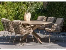 4 Seasons Outdoor | Tuinset Fabrice | Latte