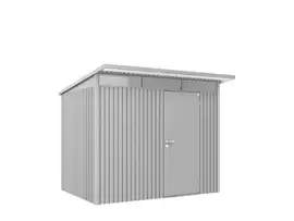 Biohort | Berging AvantGarde Gr. A5 | Enkele Deur | Zilver-Metallic