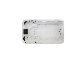 Zwemspa Aquatic 1 ECO - Sterling White with Grey