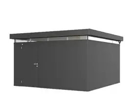 Biohort | Berging CasaNova 4 x 4 | Deur Linksdraaiend | Donkergrijs-Metallic