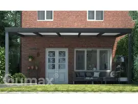 Tuinmaximaal | Poly Line Veranda Klassiek Mat Antraciet