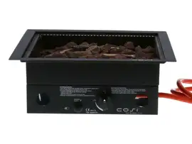 Cosi | Cosiburner Inbouwbrander | Square Black