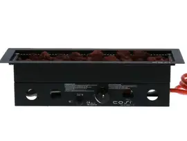 Cosi | Cosiburner Inbouwbrander | Straight Black