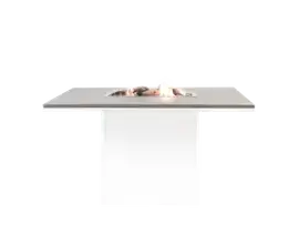 Cosi | Cosiloft 120 Relax Dining Table | White Frame | Grey Top