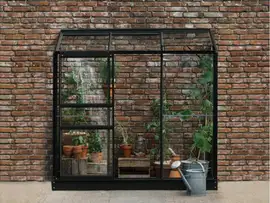 Royal Well | Emma II Muurkas | Veiligheidsglas 3 mm | Zwart