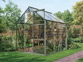 Royal Well | Kate I Tuinkas | Veiligheidsglas 3 mm | Groengrijs