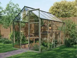 Royal Well | Kate II Tuinkas | Veiligheidsglas 3 mm | Groengrijs