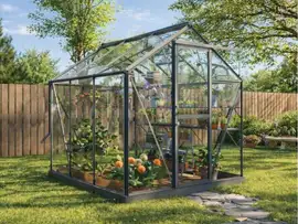 Royal Well | Mary I Tuinkas | Veiligheidsglas 3 mm | Groengrijs