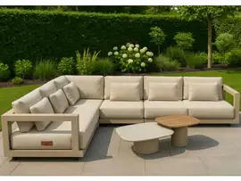 4 Seasons Outdoor | Loungeset Metropolitan | Latte
