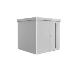 Biohort | Berging Neo 2B | Enkele Deur | Zilver-Metallic