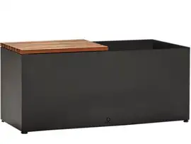 OFYR | Herb Garden Bench Black
