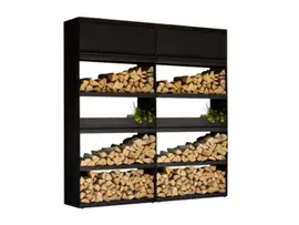 OFYR | Wood Storage Black 200