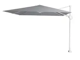 Platinum | Zweefparasol Challenger T² Premium 300 x 300 cm | Wit-Manhattan