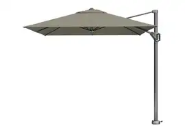 Platinum | Zweefparasol Voyager T¹ 250 x 250 cm | Taupe