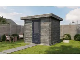 Lugarde Select | Tuinhuis Zwolle 250 x 250 | Keteldruk Grijs