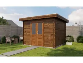 Lugarde Select | Tuinhuis Amersfoort 300 x 300 | Keteldruk Bruin
