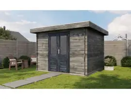 Lugarde Select | Tuinhuis Amersfoort 300 x 300 | Keteldruk Grijs