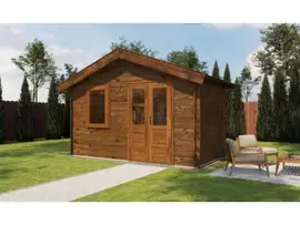 Lugarde Select | Tuinhuis Rhenen 400 x 200 | Keteldruk Bruin