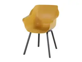 Hartman | Tuinstoel Sophie Element met Armleuningen | Curry Yellow