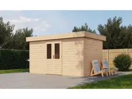 Lugarde Select Prima | Tuinhuis Heerenveen 420 x 420 cm | Onbehandeld