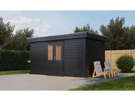 Lugarde Select Prima | Tuinhuis Heerenveen 420 x 420 cm | RAL 7021