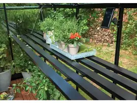 Royal Well | Qube 128 Kweektafel Geïntegreerd | Zwart