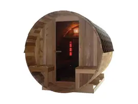 Fonteyn | Barrel Sauna 7+1 Combi | Rustic