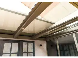 Aluxe Zonwering bovenliggend 6000x2000 AL300 motor met vaste bediening
