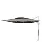 4 Seasons Outdoor | Zweefparasol Siesta Premium 300 x 400 cm | Wit-Charcoal