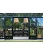 Royal Well | Tuinkamer Grand Oase 25,6 | Veiligheidsglas 3 mm | Antraciet