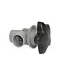 Passion | On/Off Turn Valve - 1 S x 1" S, Star Handle, Black"