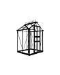 Royal Well | Tuinkas Birdlip 44 | Veiligheidsglas 3 mm | Zwart