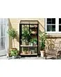 Royal Well | Patiokas City Garden | Veiligheidsglas 4 mm | Zwart