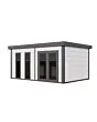 Telluria | Tuinhuis Luminato 5436 | Wit-Antraciet
