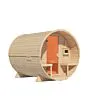Karibu | Barrelsauna 2 | Biokachel 9 kW Externe Bediening