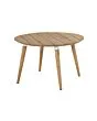 Hartman | Tuintafel Sophie Studio Teak Ø120 cm | Royal White