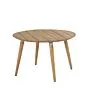 Hartman | Tuintafel Sophie Studio Teak Ø120 cm | Misty Grey