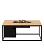 Cosi | Cosiloft 120 | Black Frame | Teak Top