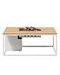 Cosi | Cosiloft 120 | White Frame | Teak Top