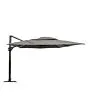 4 Seasons Outdoor | Zweefparasol Hacienda 300 x 400 cm | Charcoal