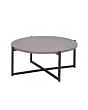 Apple Bee | Koffietafel Soul Ø74 x 30(h) cm | Taupe-Lava