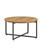 Apple Bee | Koffietafel Condor Ø74 x 38(h) cm | Taupe-Teak