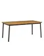 Apple Bee | Tuintafel Bijou 240 x 100 x 76 cm | Teak-Taupe