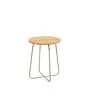 4 Seasons Outdoor | Bijzettafel Verdi Teak Ø45 cm x 55(h) cm