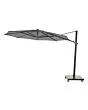 4 Seasons Outdoor | Parasol Siesta Premium Ø350 cm| Antraciet