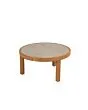 4 Seasons Outdoor | Finn Koffietafel Ø63 cm | Sabbia Panna