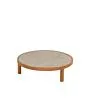 4 Seasons Outdoor | Finn Koffietafel Ø85 cm | Sabbia Panna