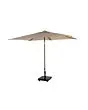4 Seasons Outdoor | Azzurro Parasol 200 x 300 cm | Wenge Frame Beach