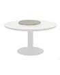 Apple Bee | Lazy Susan Melville Ø60 cm | Sintered Stone Top Light Grey